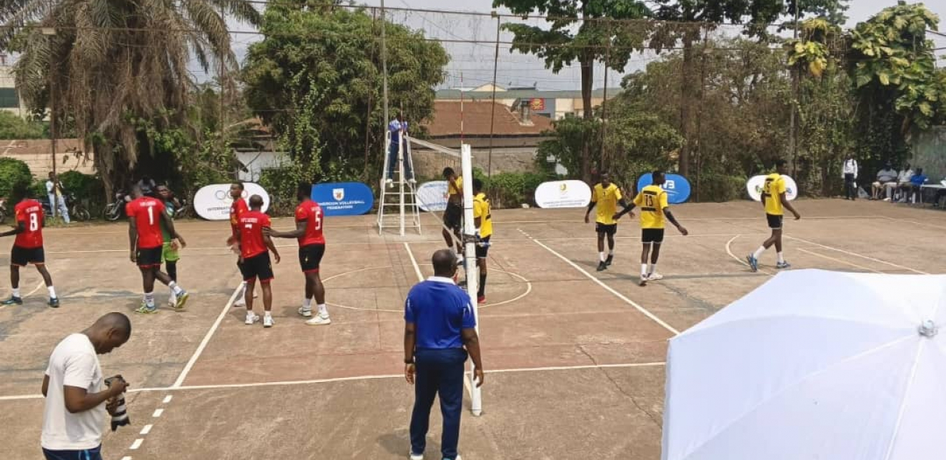 Cameroon National Volleyball Championship: Intense Matches Highlight Day of Competition